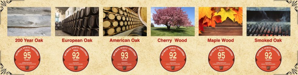 Create your recipe with our Bourbon Wizard and come out with a mix between six of our 92+ point, award winning bourbons.
